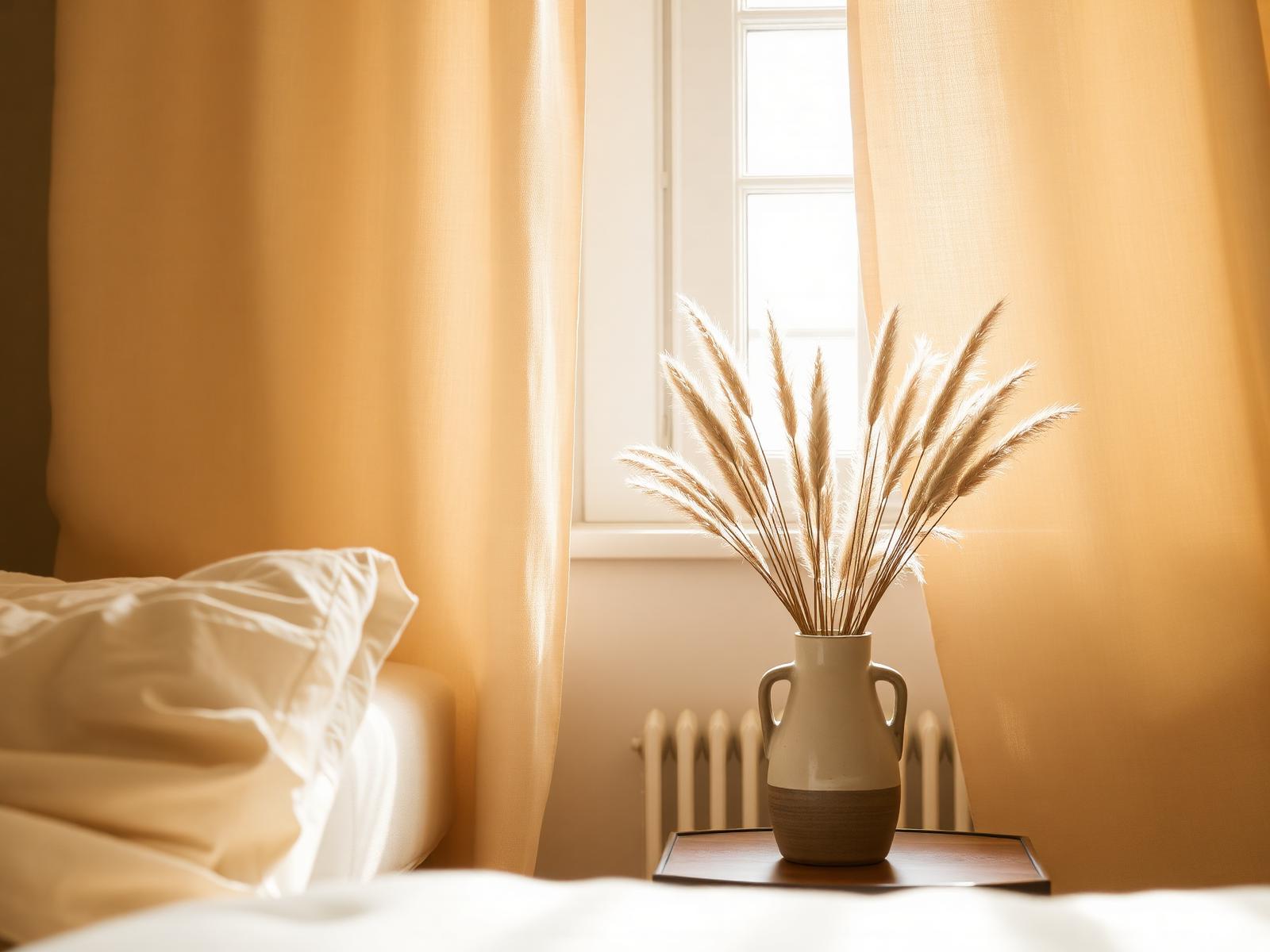 Calm interior with soft natural light